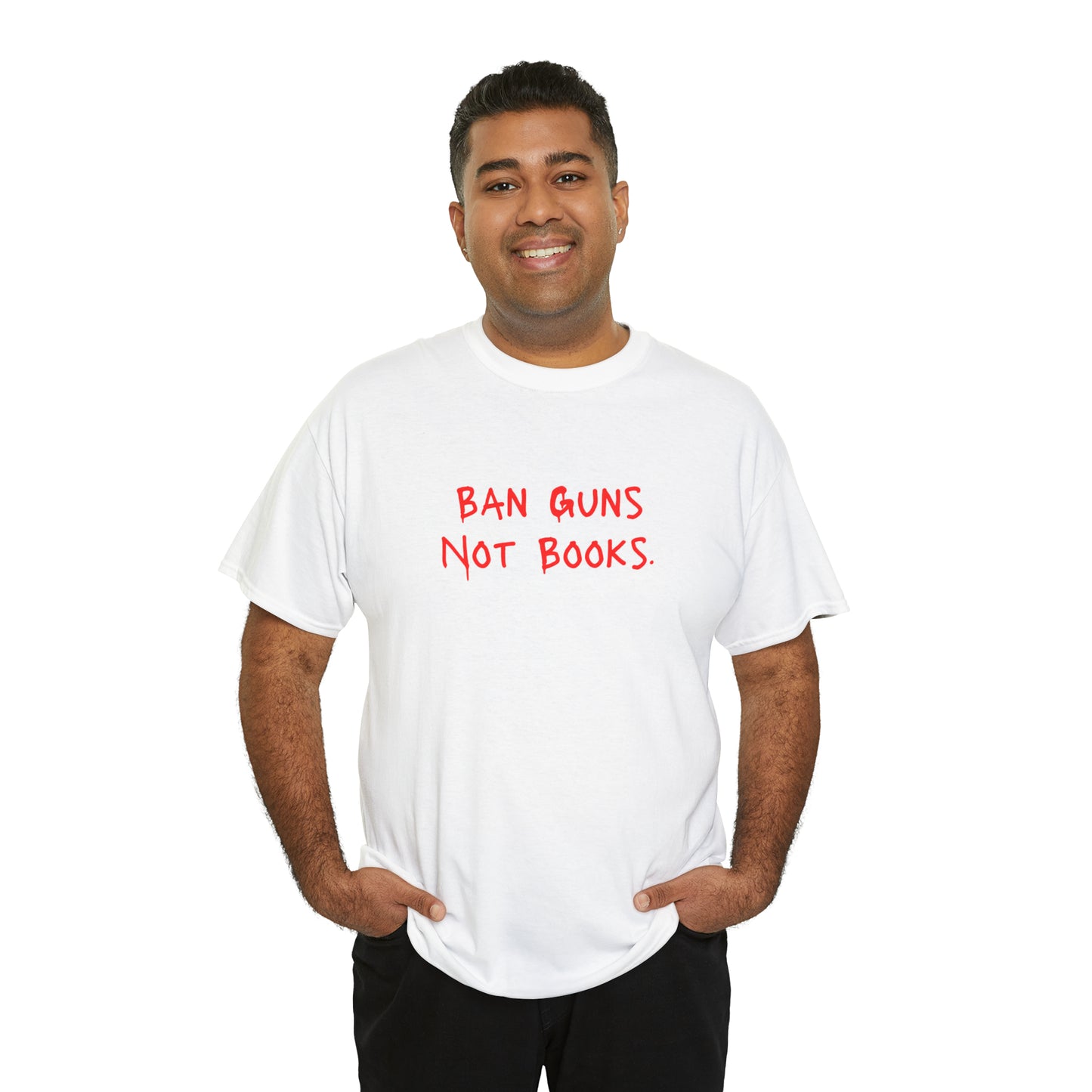 Ban Guns Not Books - Gun Control Tee