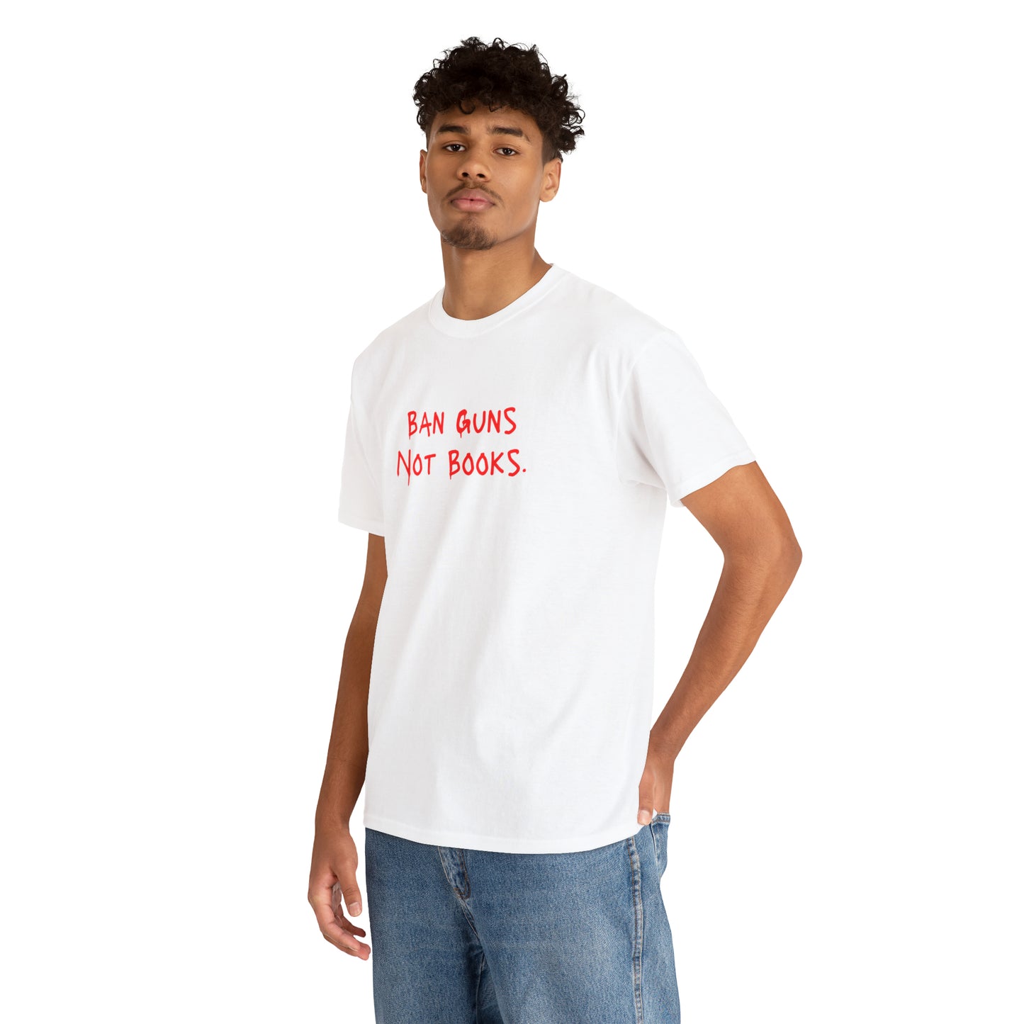 Ban Guns Not Books - Gun Control Tee