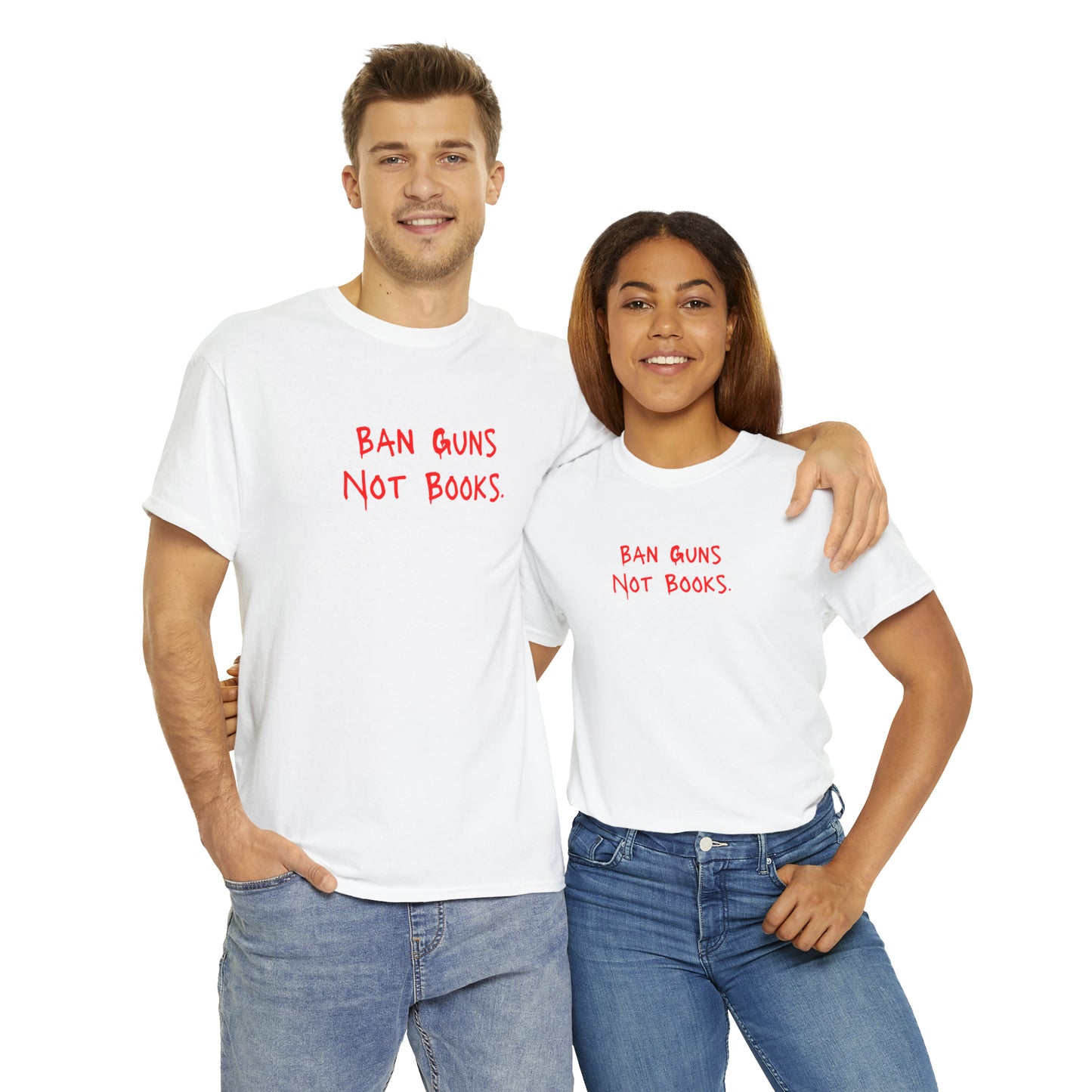 Ban Guns Not Books - Gun Control Tee