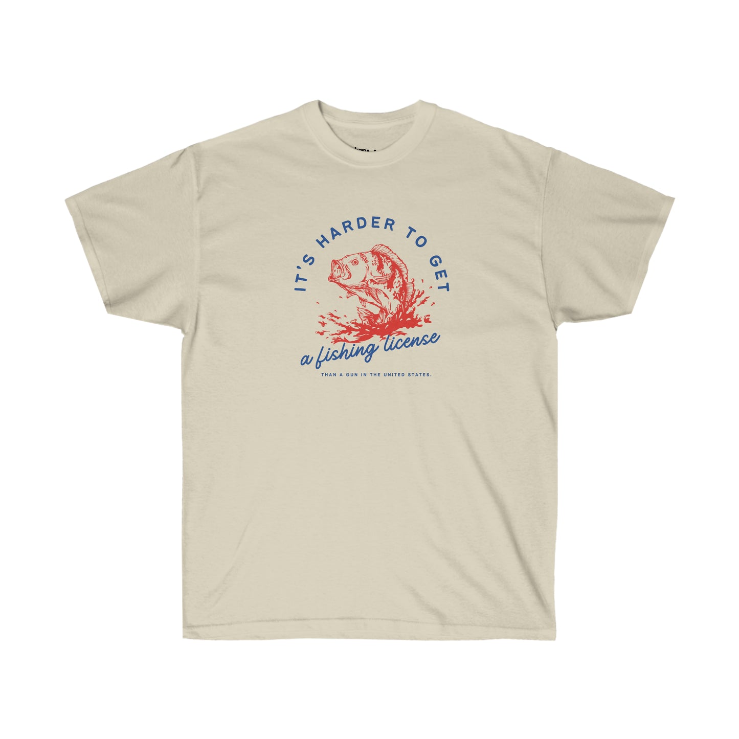 Fishing License - Gun Control Tee