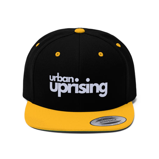 Urban Uprising (Yellow) - Branded Flat Bill Hat